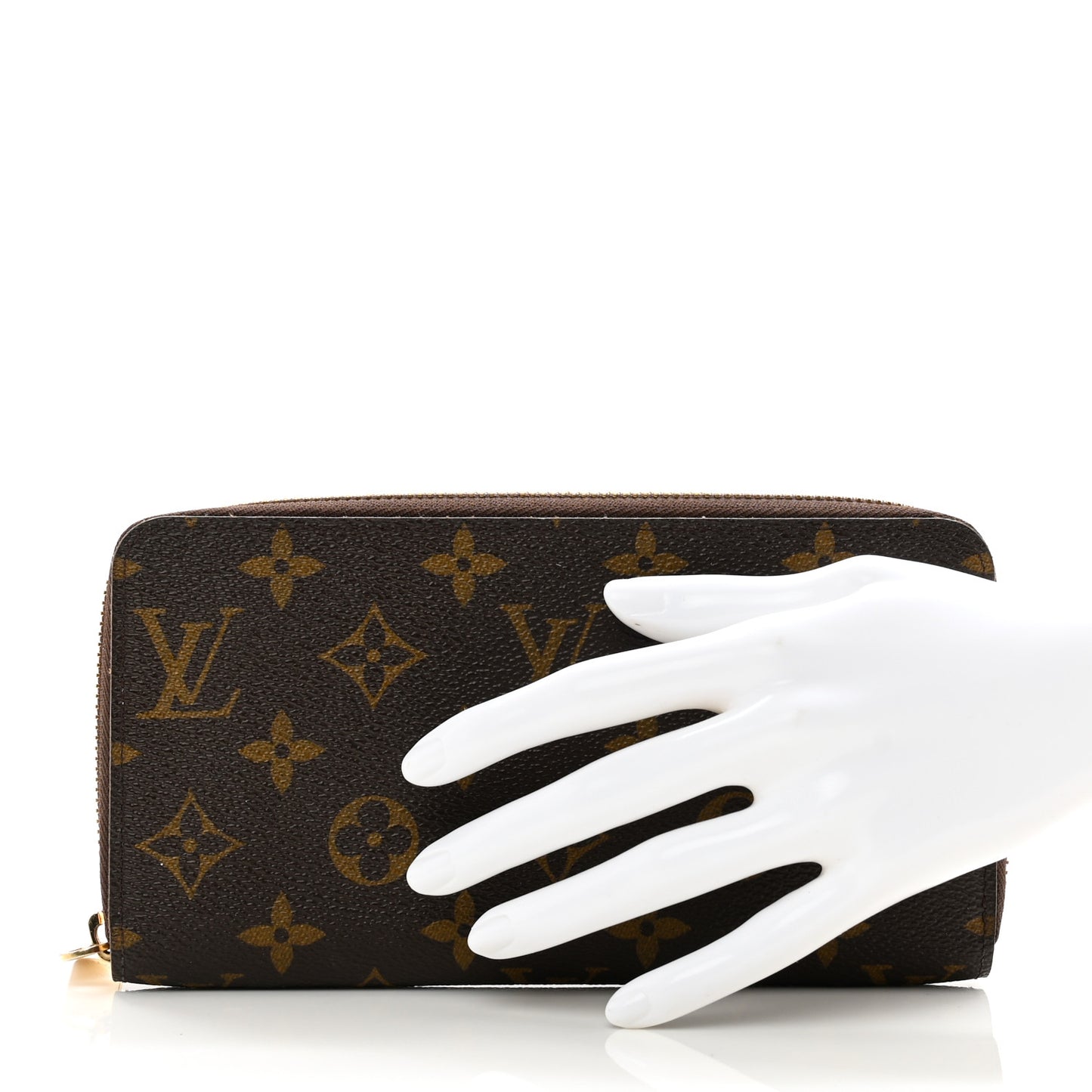 Monogram Zippy Wallet Coquelicot