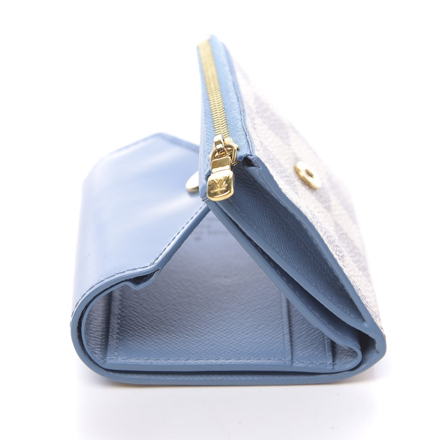 Damier Azur Zoe Wallet Bleuet