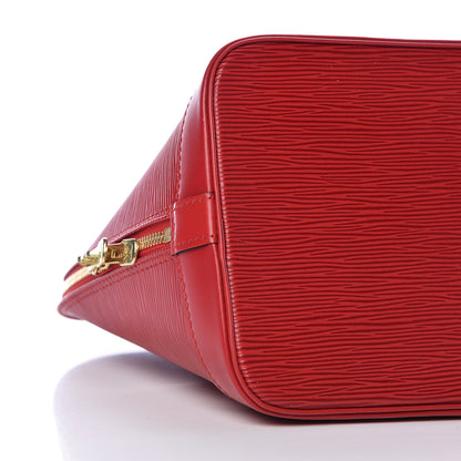 Louis Vuitton Epi Alma PM Castillan Red 8 of 10