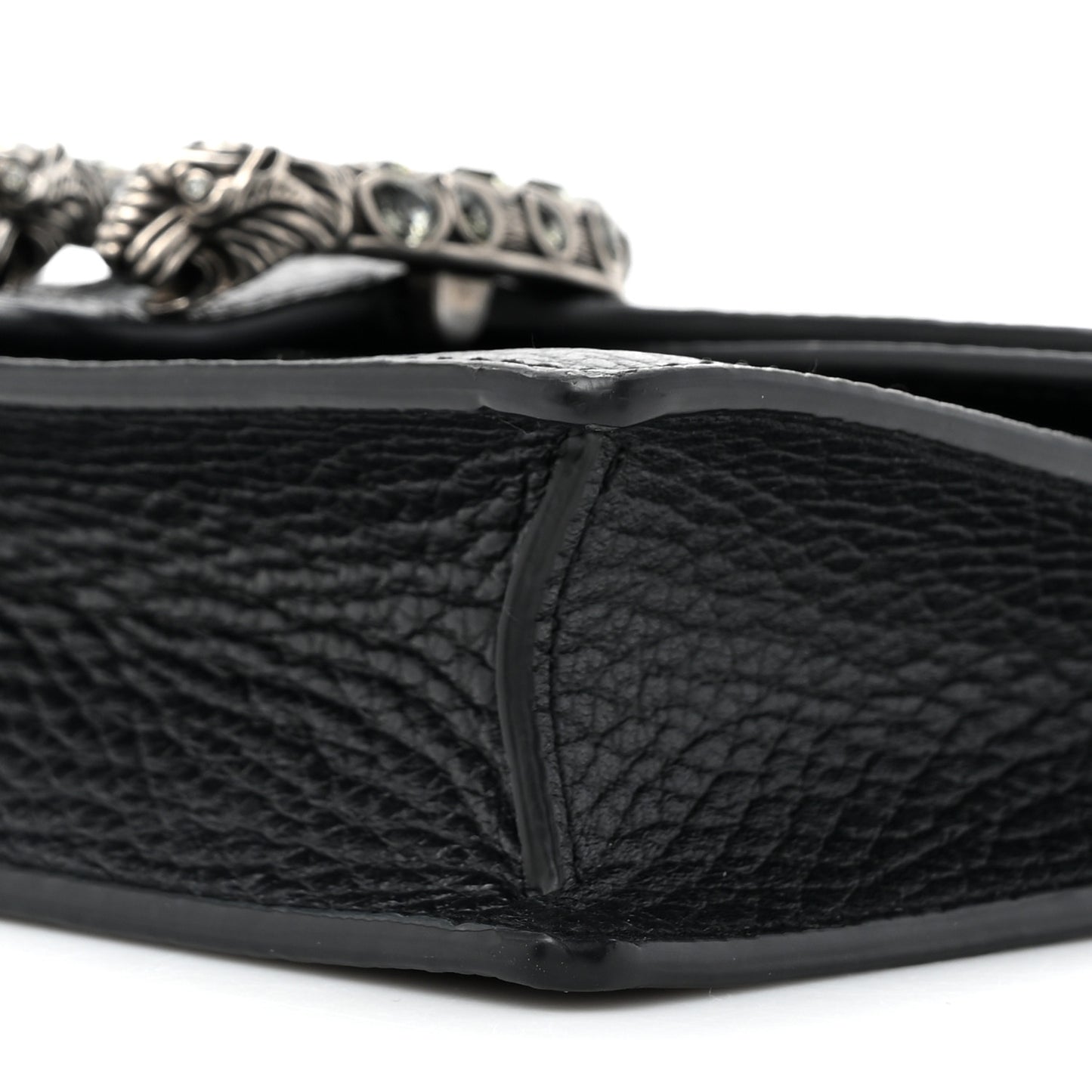 Calfskin Super Mini Dionysus Shoulder Bag Black