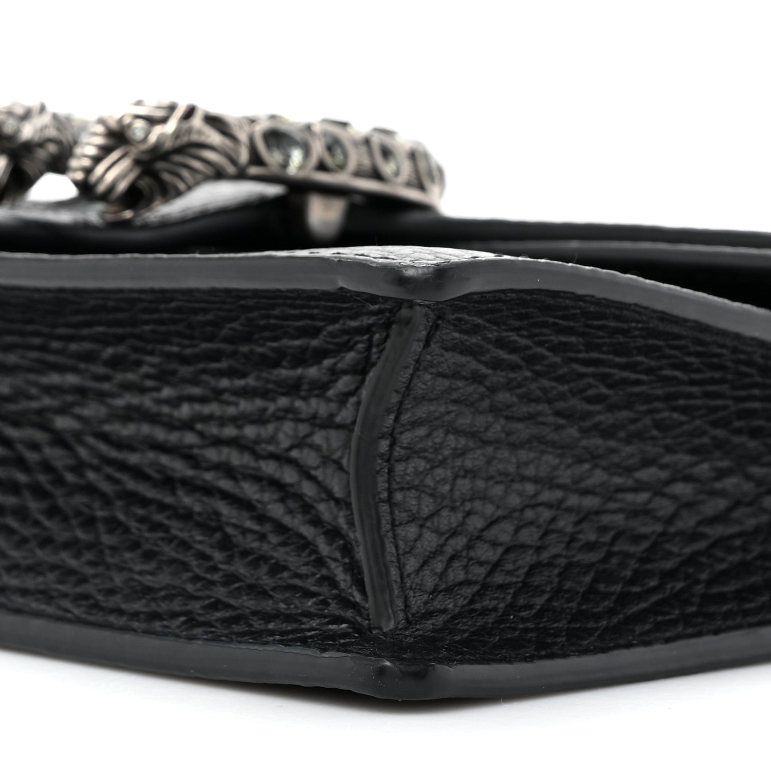Gucci Calfskin Super Mini Dionysus Shoulder Bag Black 8 of 12