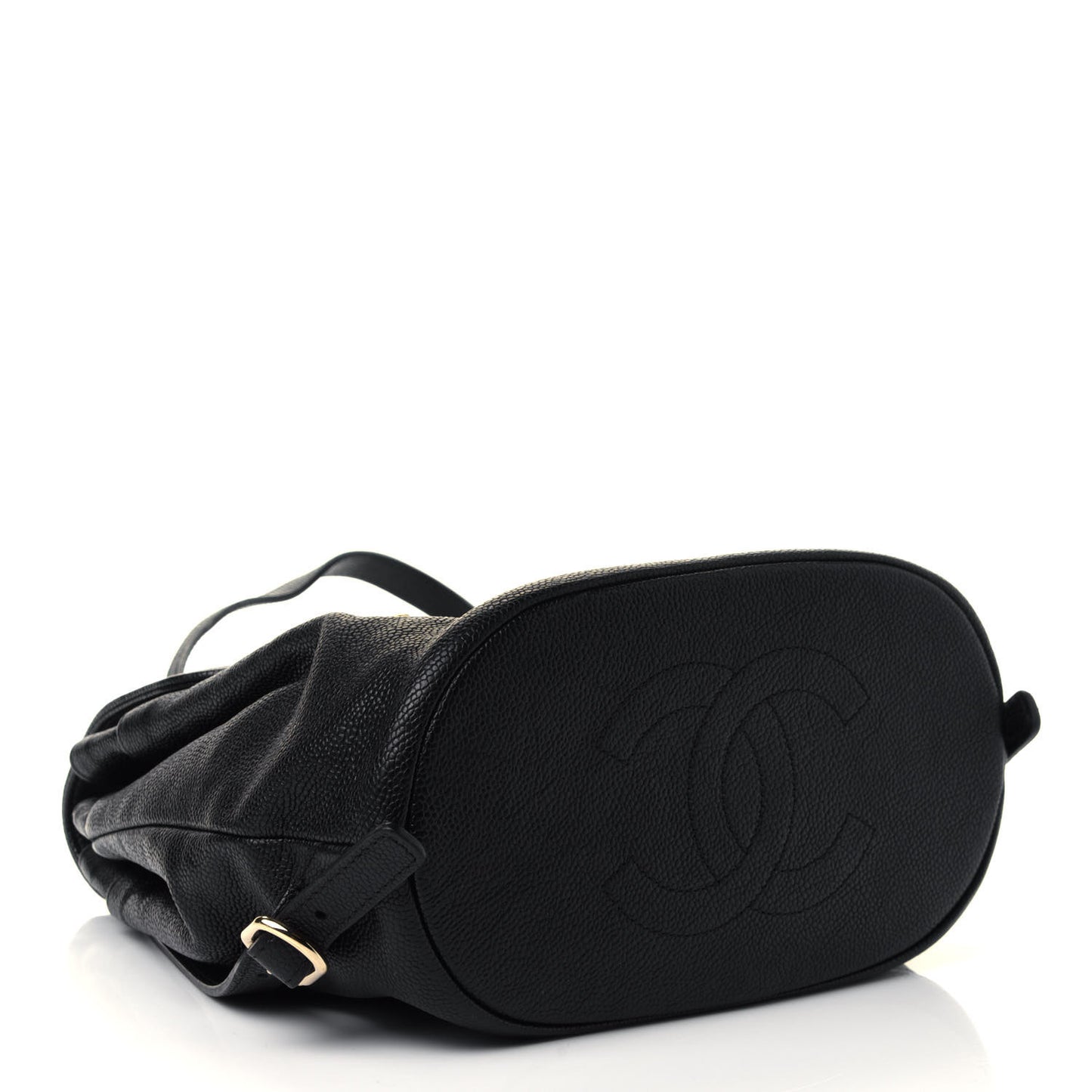 Caviar Quilted Backpack Black