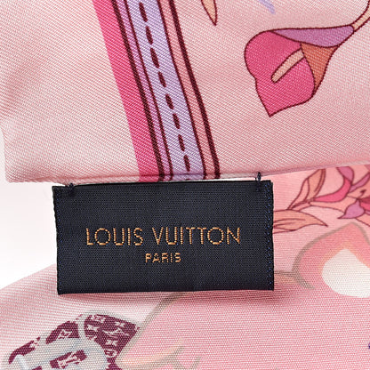 Louis Vuitton Silk Monogram Superstition Bandeau Light Pink 3 of 5