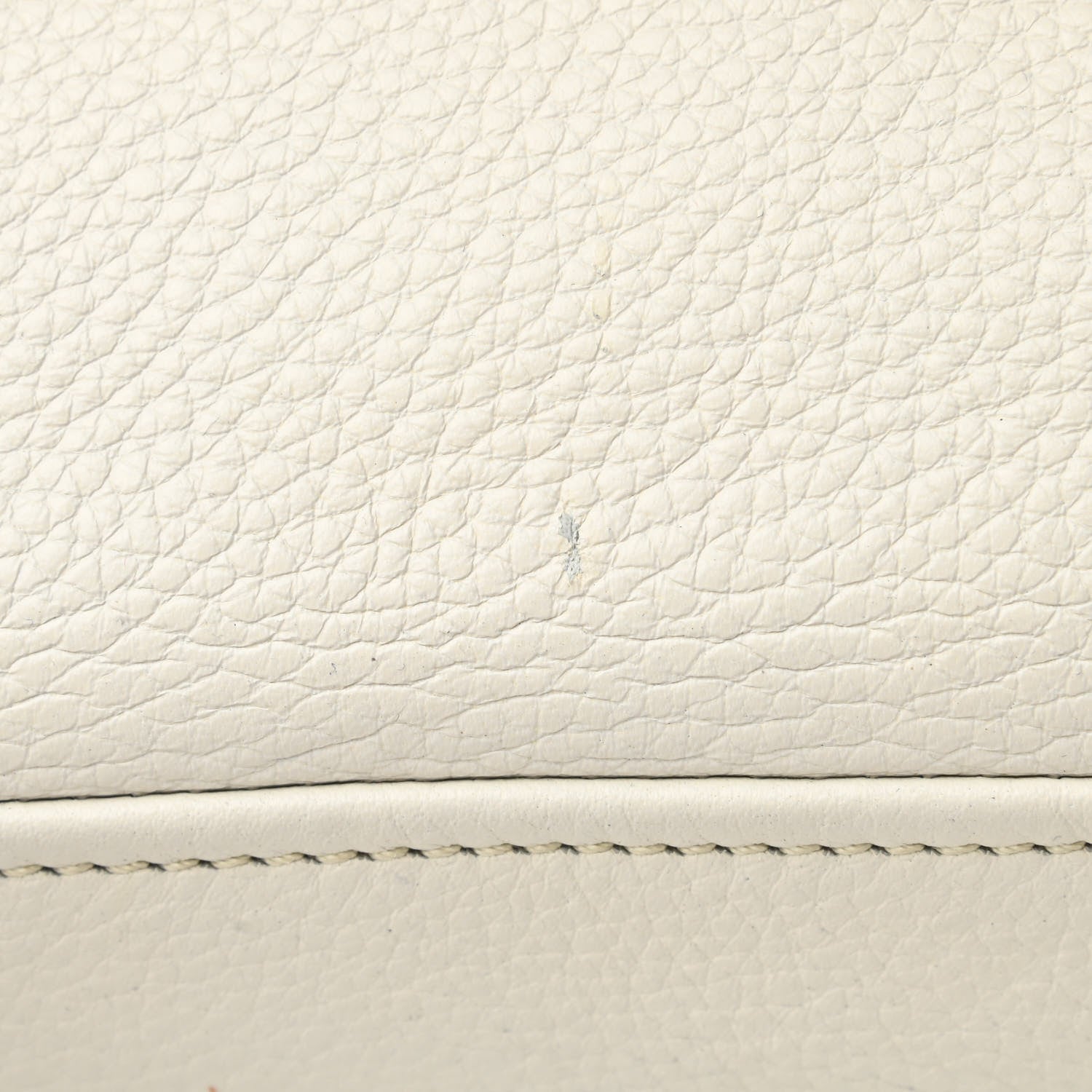 Prada Vitello Daino Shoulder Bag White 12 of 13