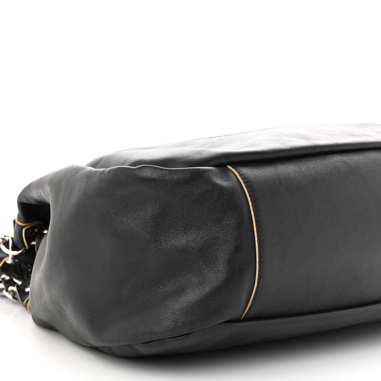 Chanel Lambskin Large Edgy Hobo Black 9 of 11