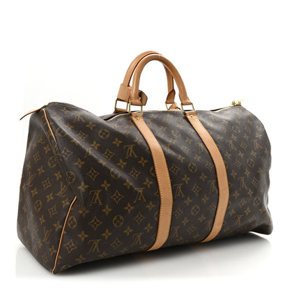 Louis Vuitton Monogram Keepall 50 2 of 9