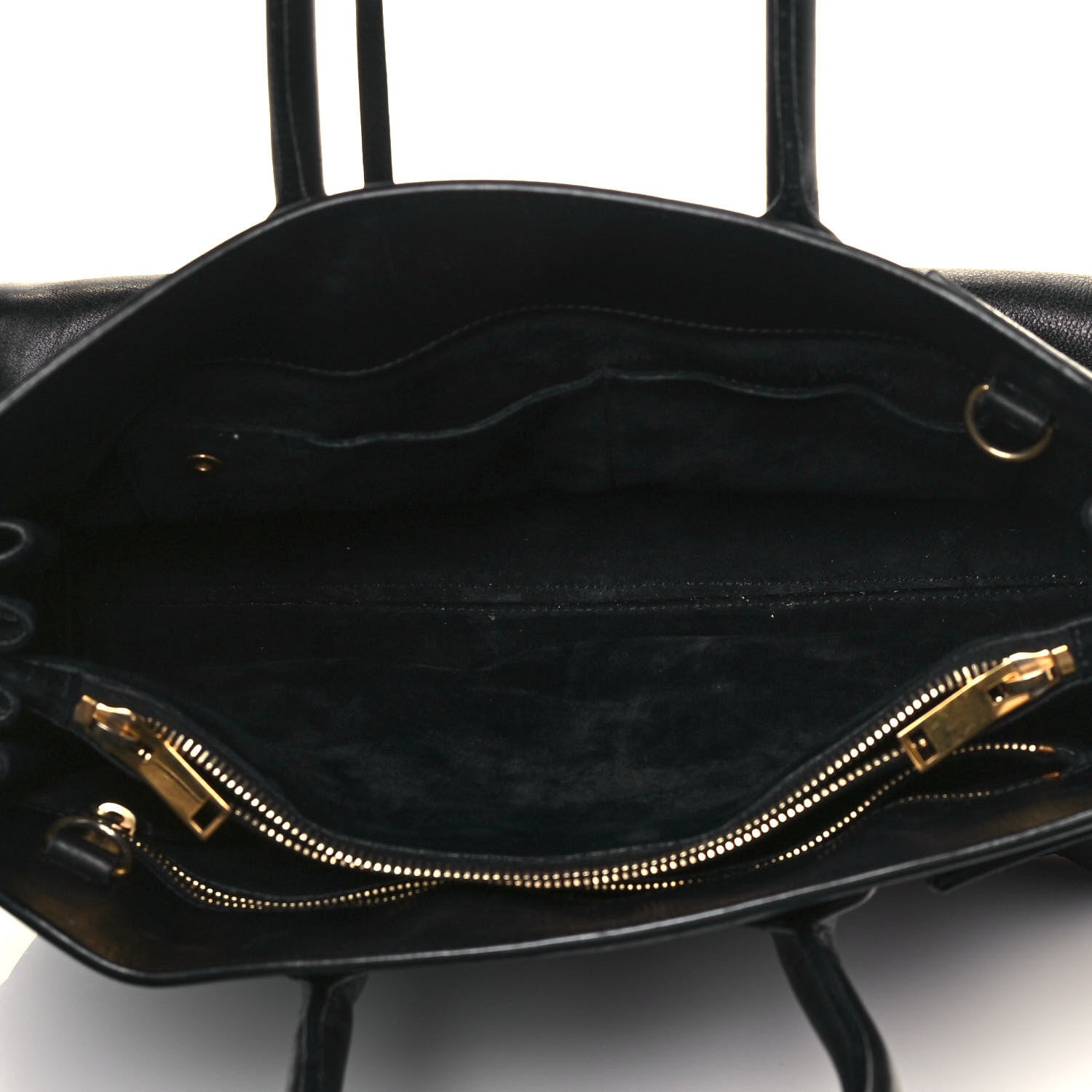 Saint Laurent Calfskin Small Sac De Jour Black 5 of 9