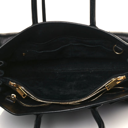 Saint Laurent Calfskin Small Sac De Jour Black 5 of 9