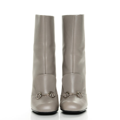 Gucci Calfskin Twiggy Boot 42 Storm Grey 2 of 8
