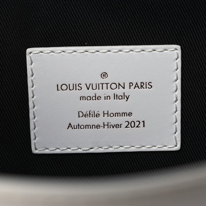 Louis Vuitton Calfskin Newspaper Print Pouch 7 of 7