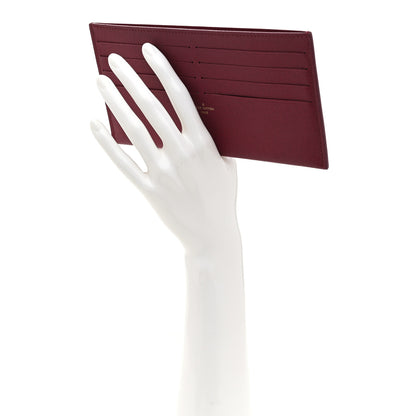 Louis Vuitton Calfskin Felicie Card Holder Insert Fuchsia 2 of 6