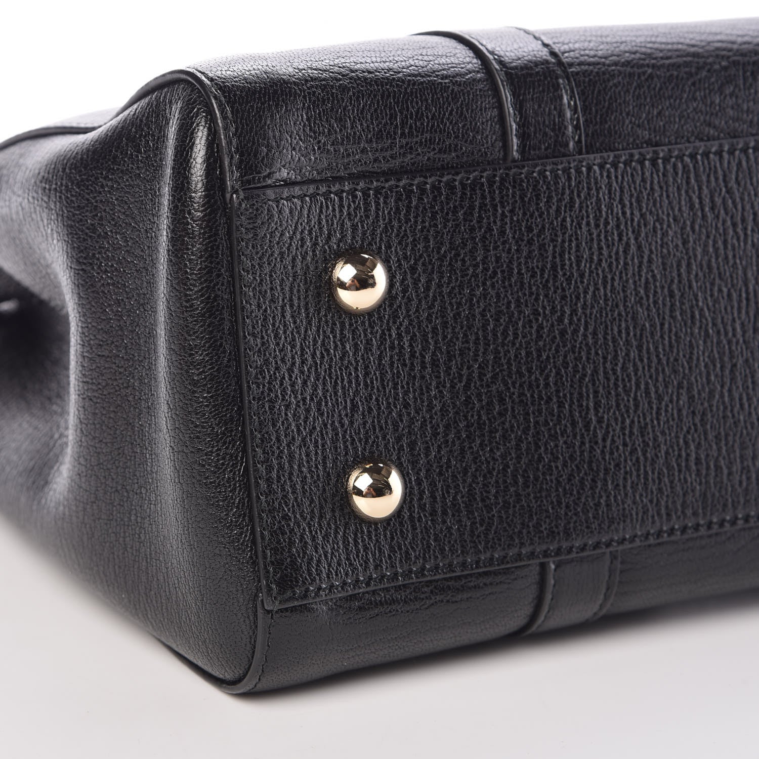Mulberry Shiny Goatskin Small Bayswater Double Zip Tote Black 7 of 8