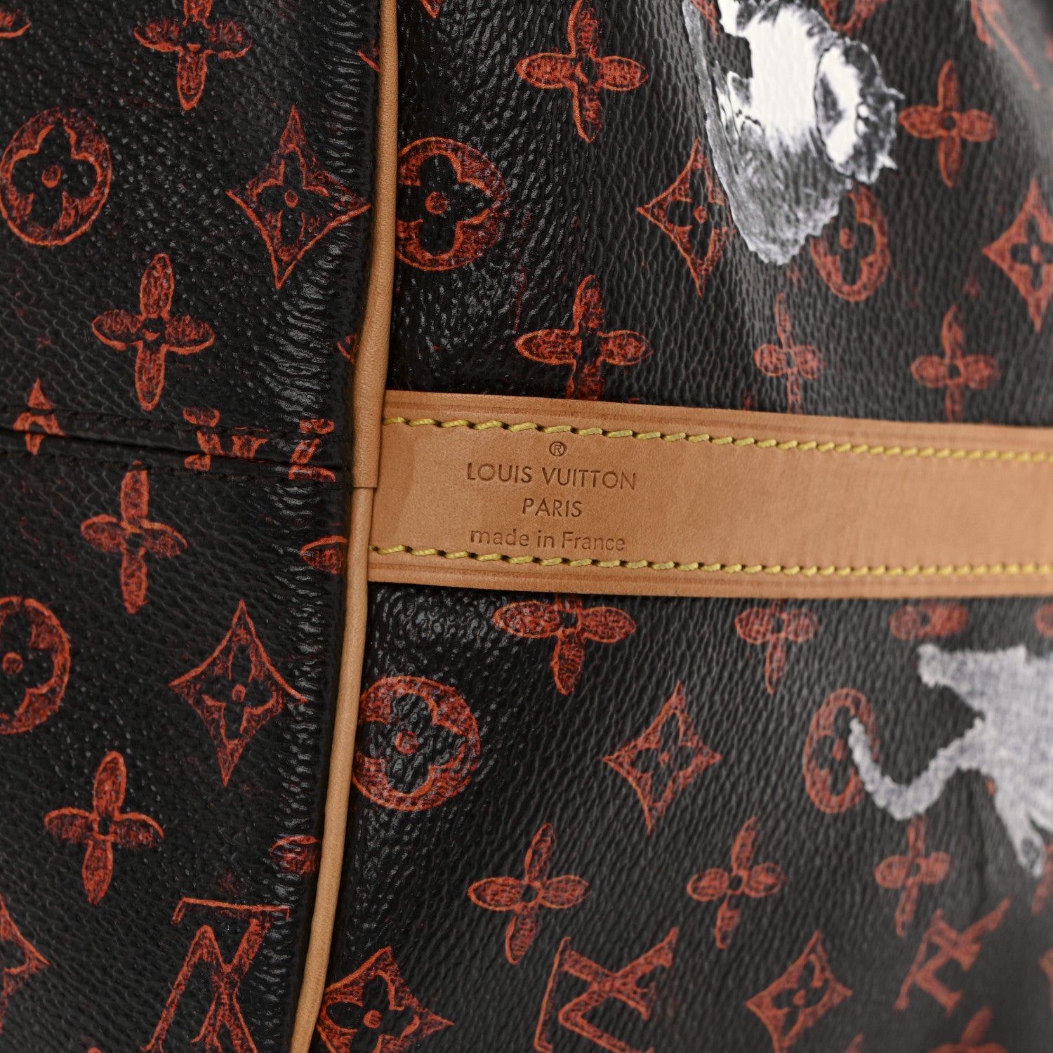Louis Vuitton Catogram Speedy Bandouliere 30 Marron 5 of 15