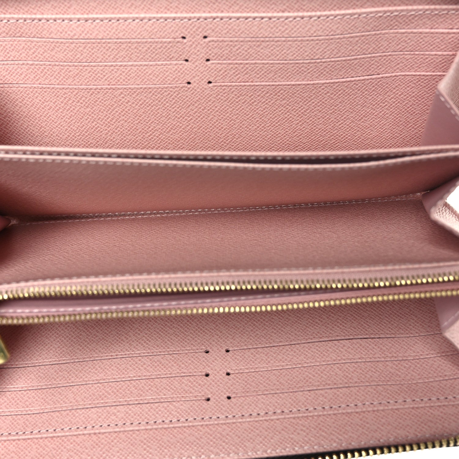 Louis Vuitton Monogram Zippy Wallet Rose Ballerine 5 of 6