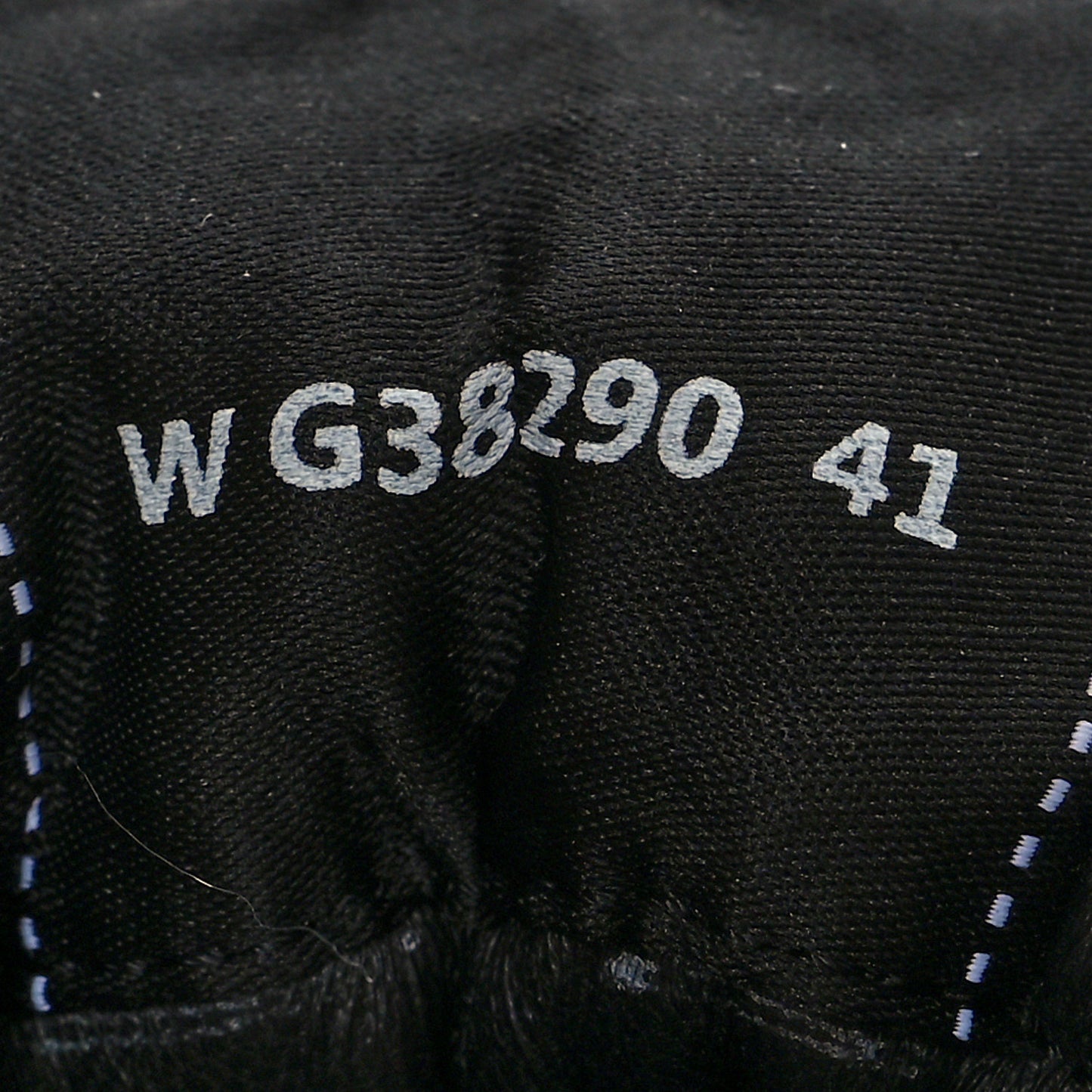 Nylon Suede Calfskin Printed Sneakers 41 White Black