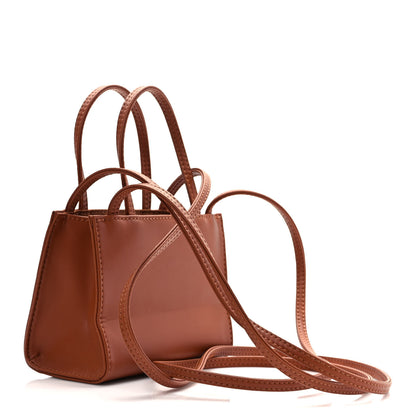 Telfar Vegan Leather Small Shopping Bag Tan 3 of 9