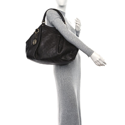 Gucci Guccissima Vitello Tender Large Sukey Tote Testa di Moro 2 of 12