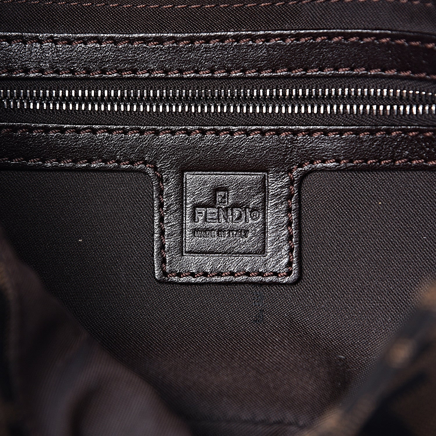 Fendi Zucca Baguette Tobacco 6 of 10