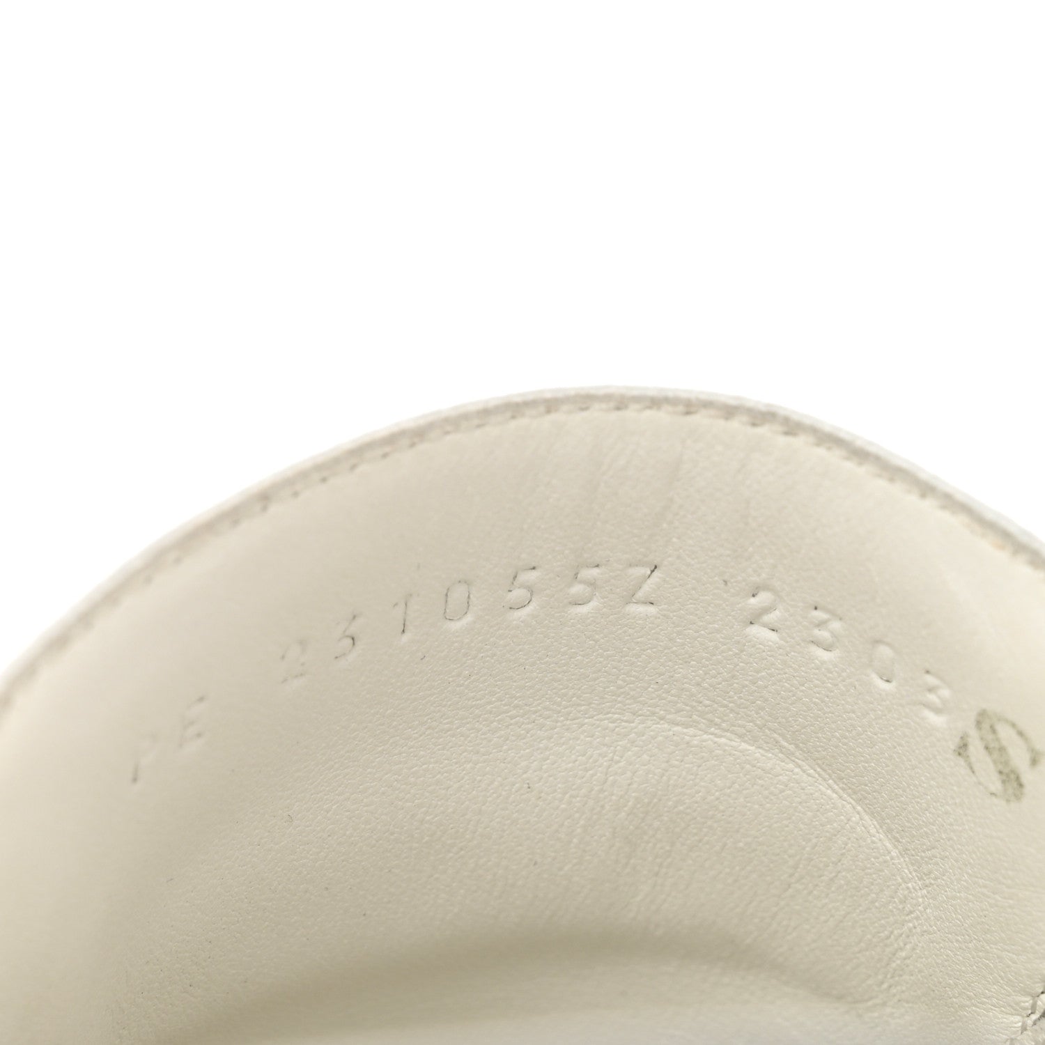 Hermes Calfskin Womens Groupie Mules 36 White 9 of 9