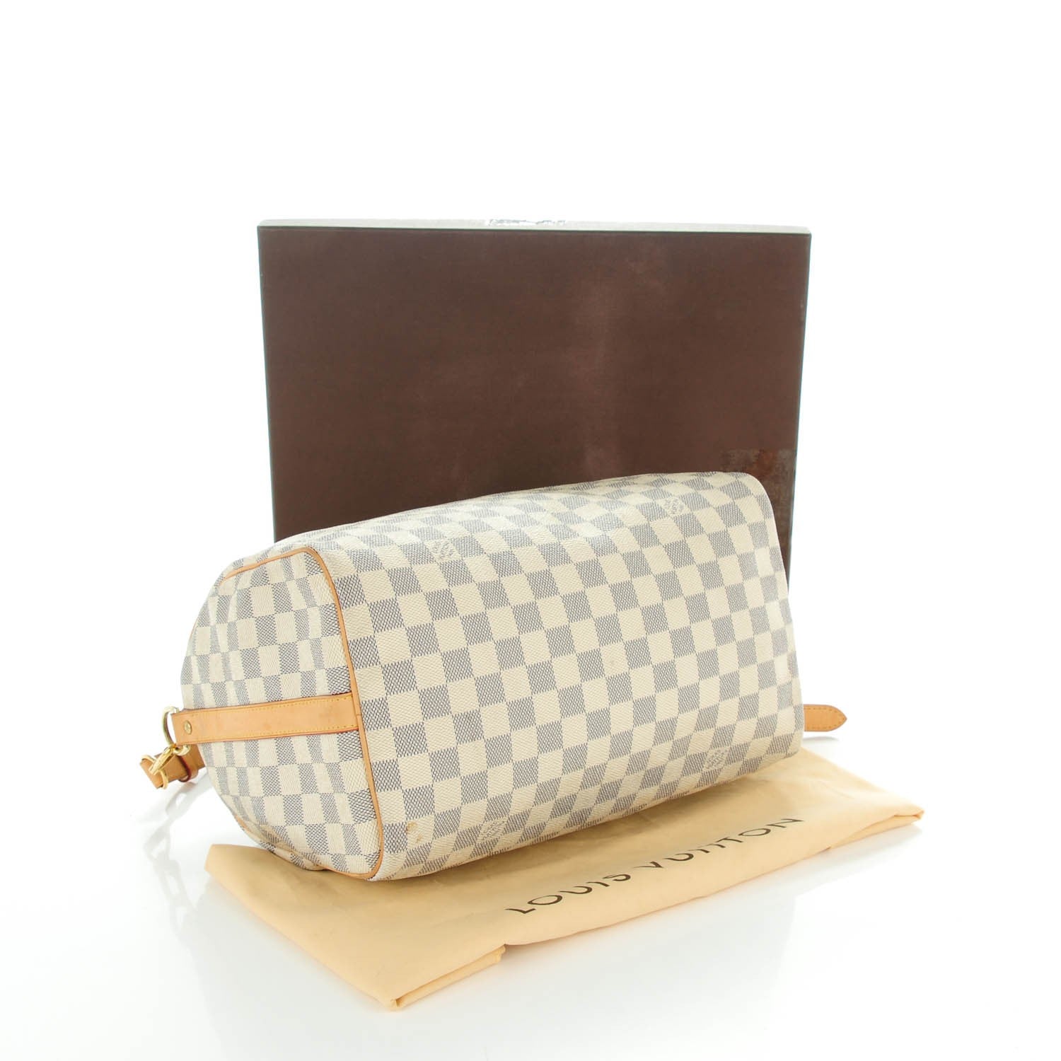 Louis Vuitton Damier Azur Speedy Bandouliere 30 4 of 8
