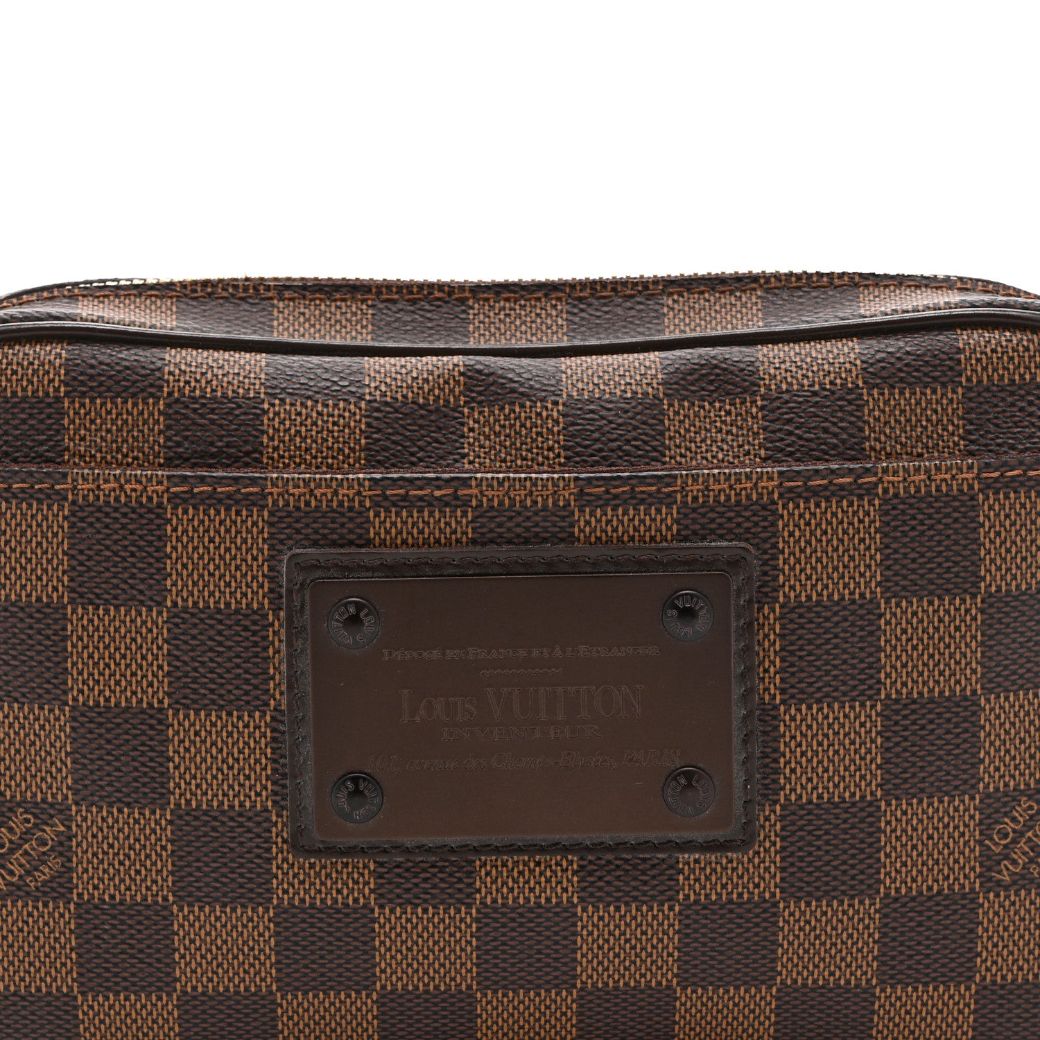 Louis Vuitton Damier Ebene Brooklyn Bum Bag 8 of 10