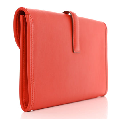 Hermes Swift Jige Elan 29 Clutch Capucine 3 of 6