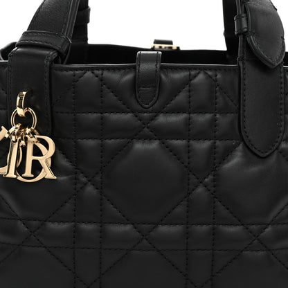 Christian Dior Calfskin Macrocannage Small Toujours Black 8 of 10