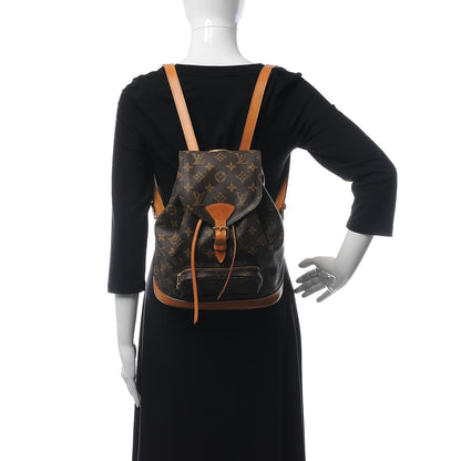 Louis Vuitton Monogram Montsouris MM Backpack 2 of 11