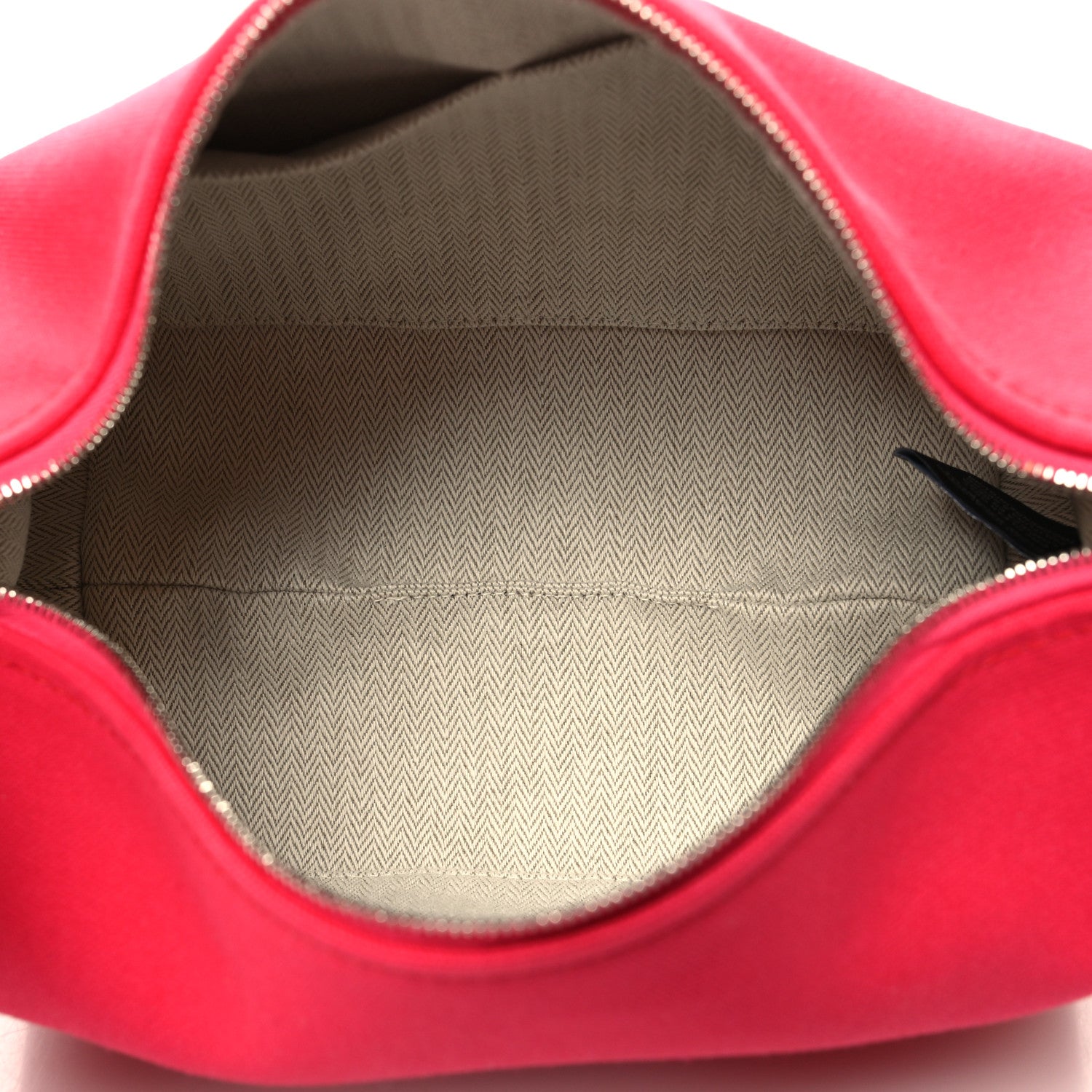 Hermes Canvas Small Bride-A-Brac Pouch Hibiscus 5 of 10