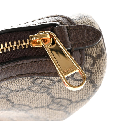 Gucci GG Supreme Monogram Web Ophidia Dome Key Pouch Beige New Acero 9 of 11