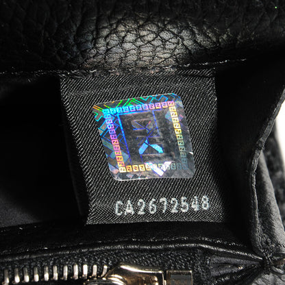 Fendi Cuoio Romano Selleria Peekaboo Continental Wallet Black 12 of 14