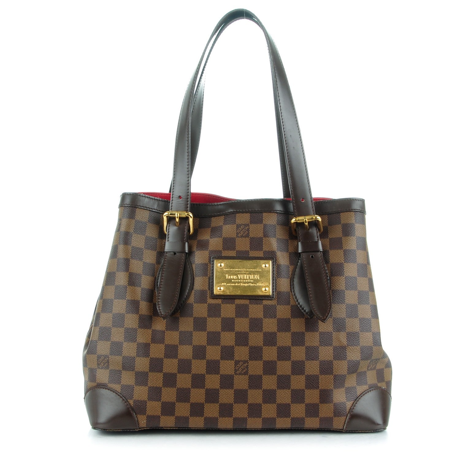 Louis Vuitton Damier Ebene Hampstead MM 1 of 9