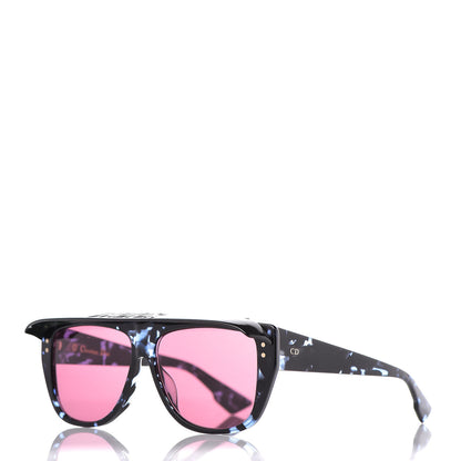 Christian Dior Club 2 Sunglasses Tortoise Blue 1 of 9