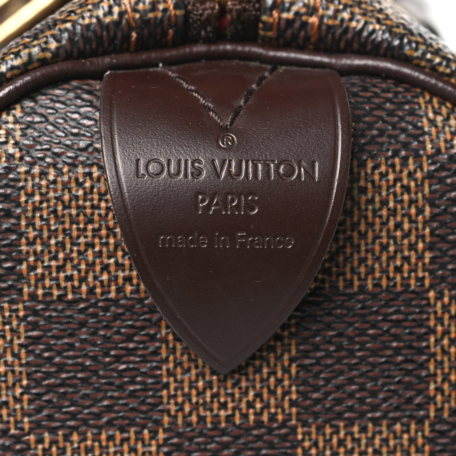 Louis Vuitton Damier Ebene Speedy 25 6 of 9