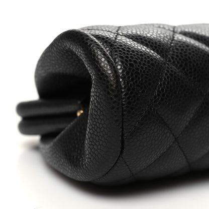 Chanel Caviar Quilted Timeless Clutch Black 9 of 12
