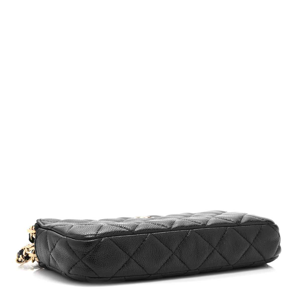 Chanel Caviar Quilted Small Clutch With Chain Black 4 of 13