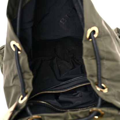 Burberry Nylon Medium Rucksack Backpack Canvas Green 4 of 11