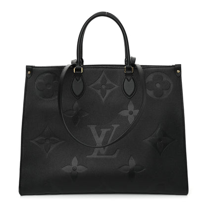 Louis Vuitton Empreinte Monogram Giant Onthego GM Black 1 of 9
