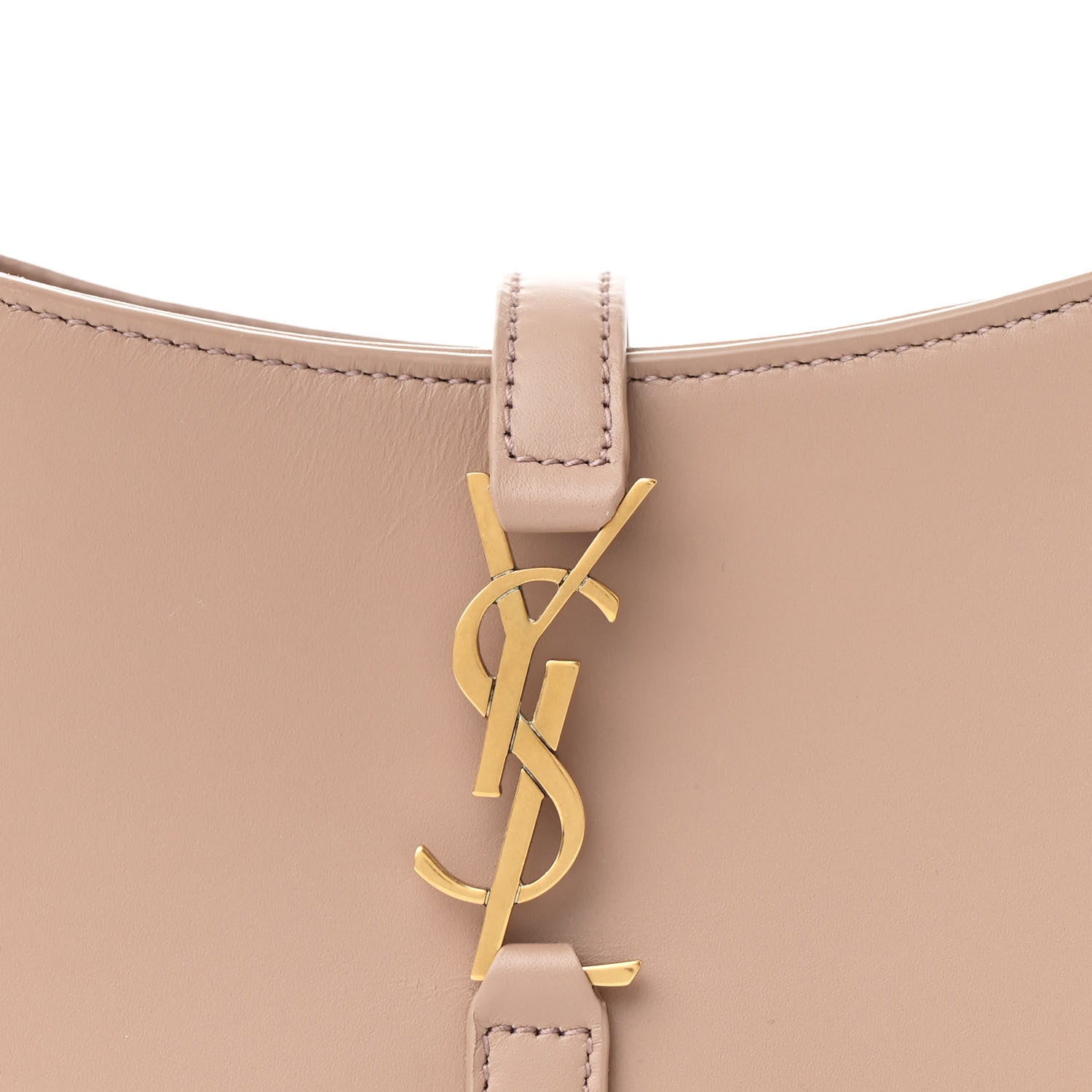 Saint Laurent Smooth Calfskin Le 5 A 7 Mini Hobo Dark Beige 8 of 10