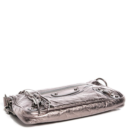 Balenciaga Agneau Large Shoulder Pewter 6 of 11
