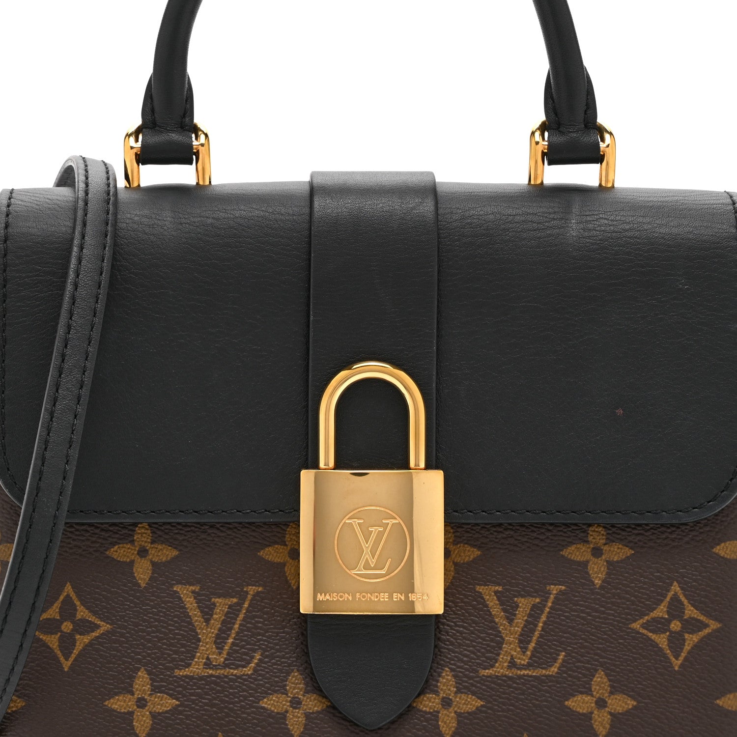 Louis Vuitton Monogram Locky BB Black 7 of 10