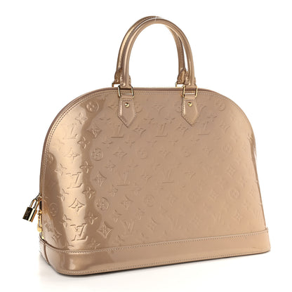 Louis Vuitton Vernis Alma GM Beige Poudre 3 of 10