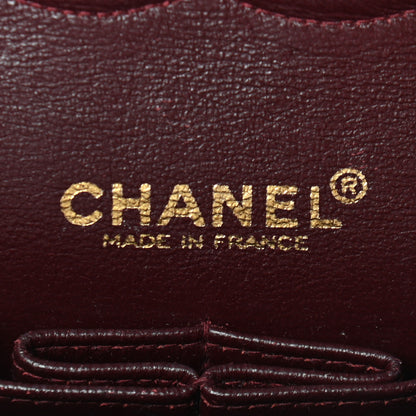 Chanel Lambskin Quilted Medium Double Flap Black 6 of 12