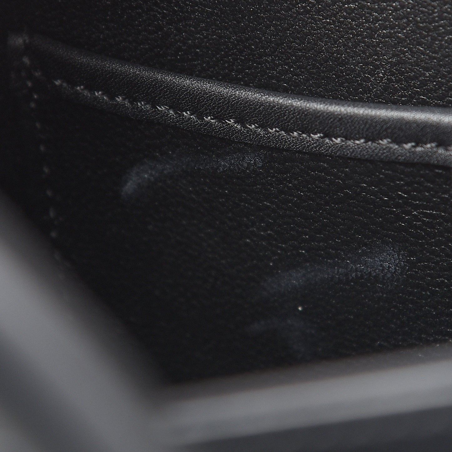 Smooth Calfskin Nano Luggage Black