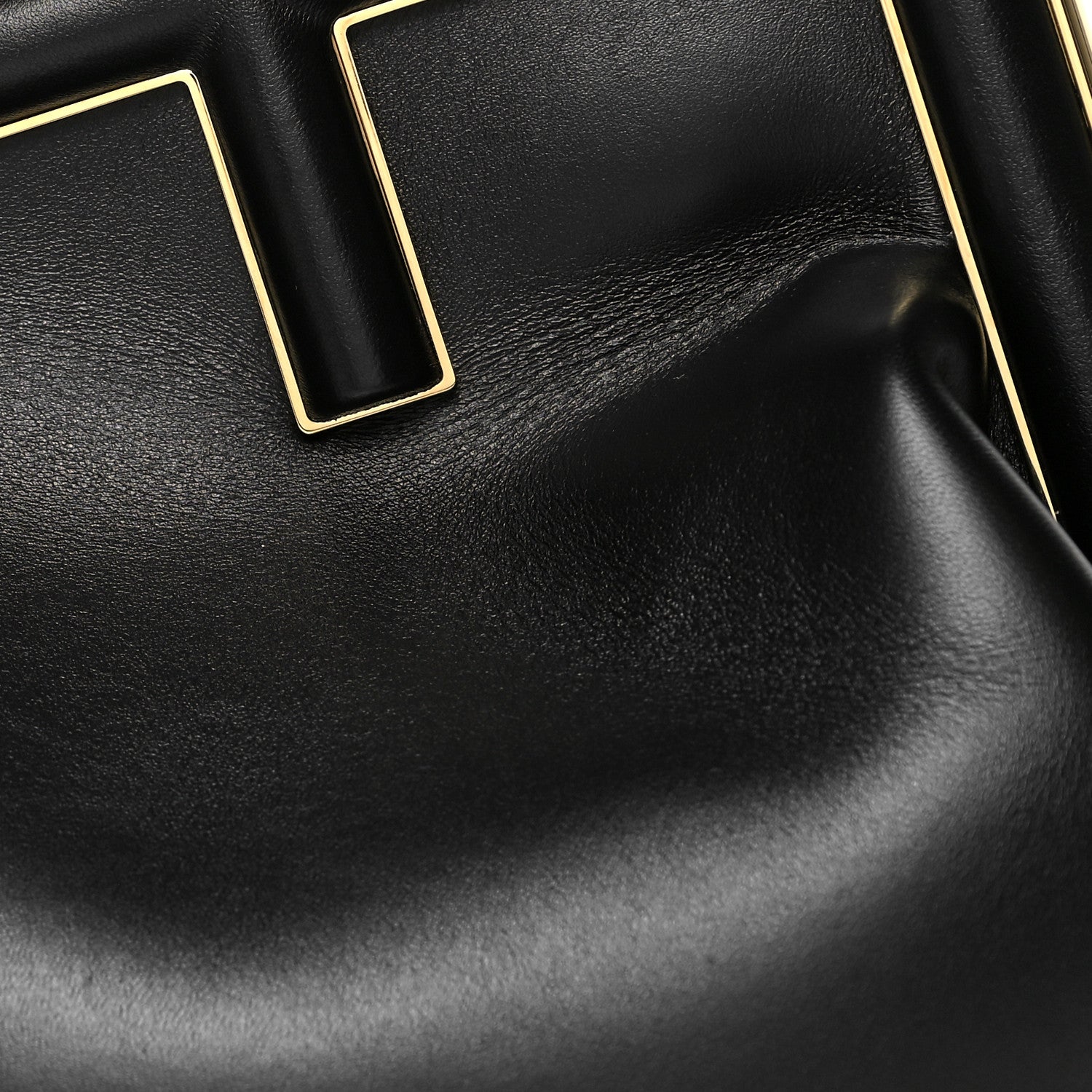 Fendi Shiny Nappa Medium Fendi First Black 7 of 9