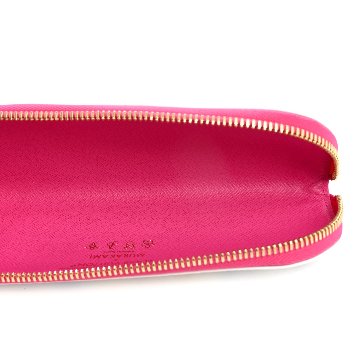 Louis Vuitton LV X TM Monogram Multicolor Charlotte Pencil Pouch Fuchsia 5 of 8