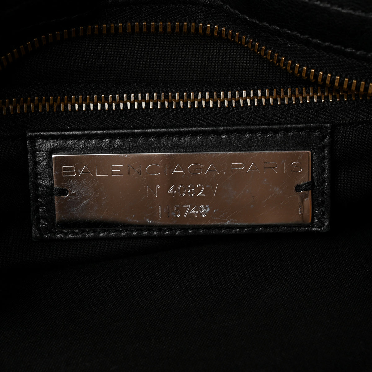 Balenciaga Agneau Classic Hardware City Black 7 of 11