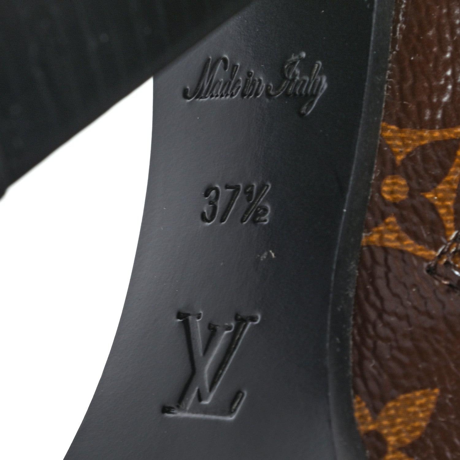 Louis Vuitton Patent Calfskin Monogram Star Trail Ankle Boots 37.5 Black 6 of 8