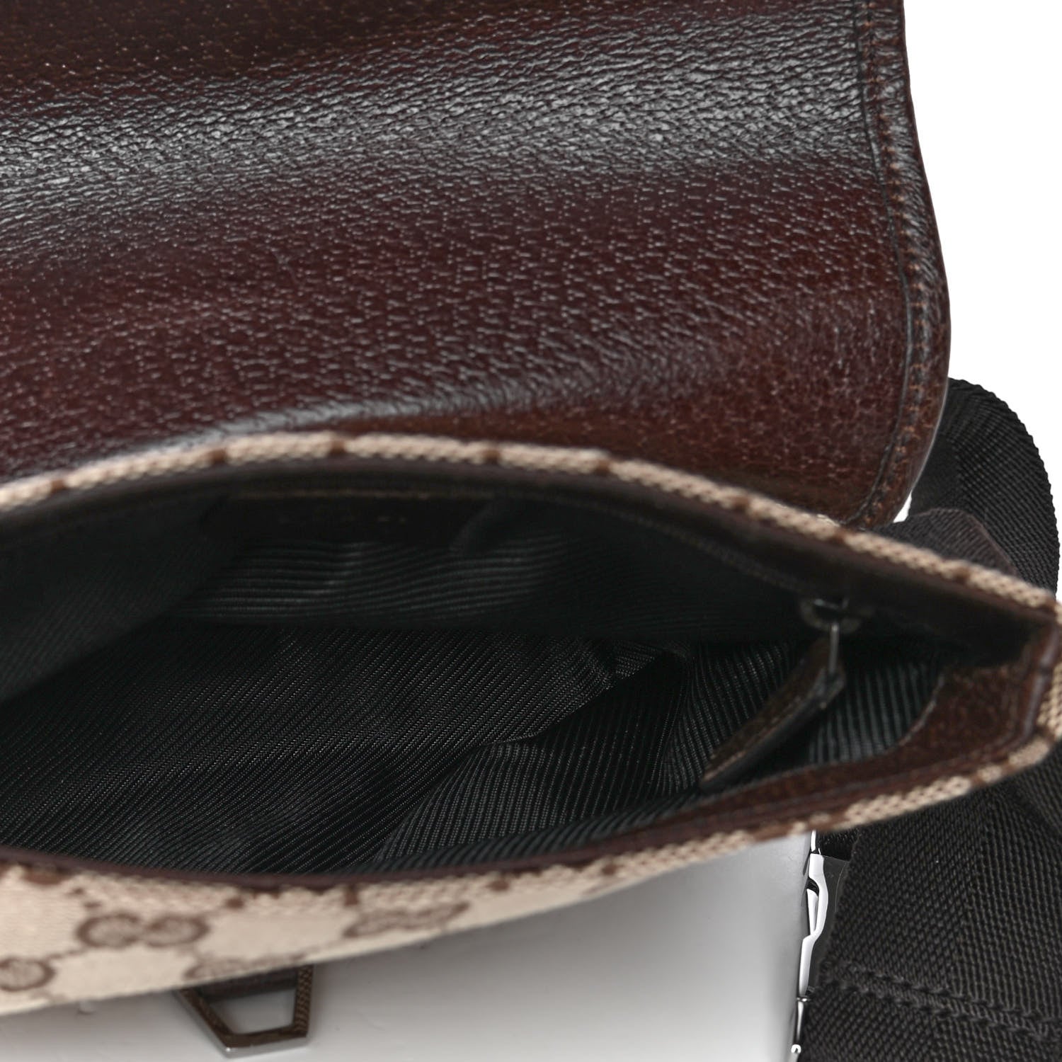 Gucci GG Monogram Flight Belt Bag Dark Brown 4 of 4