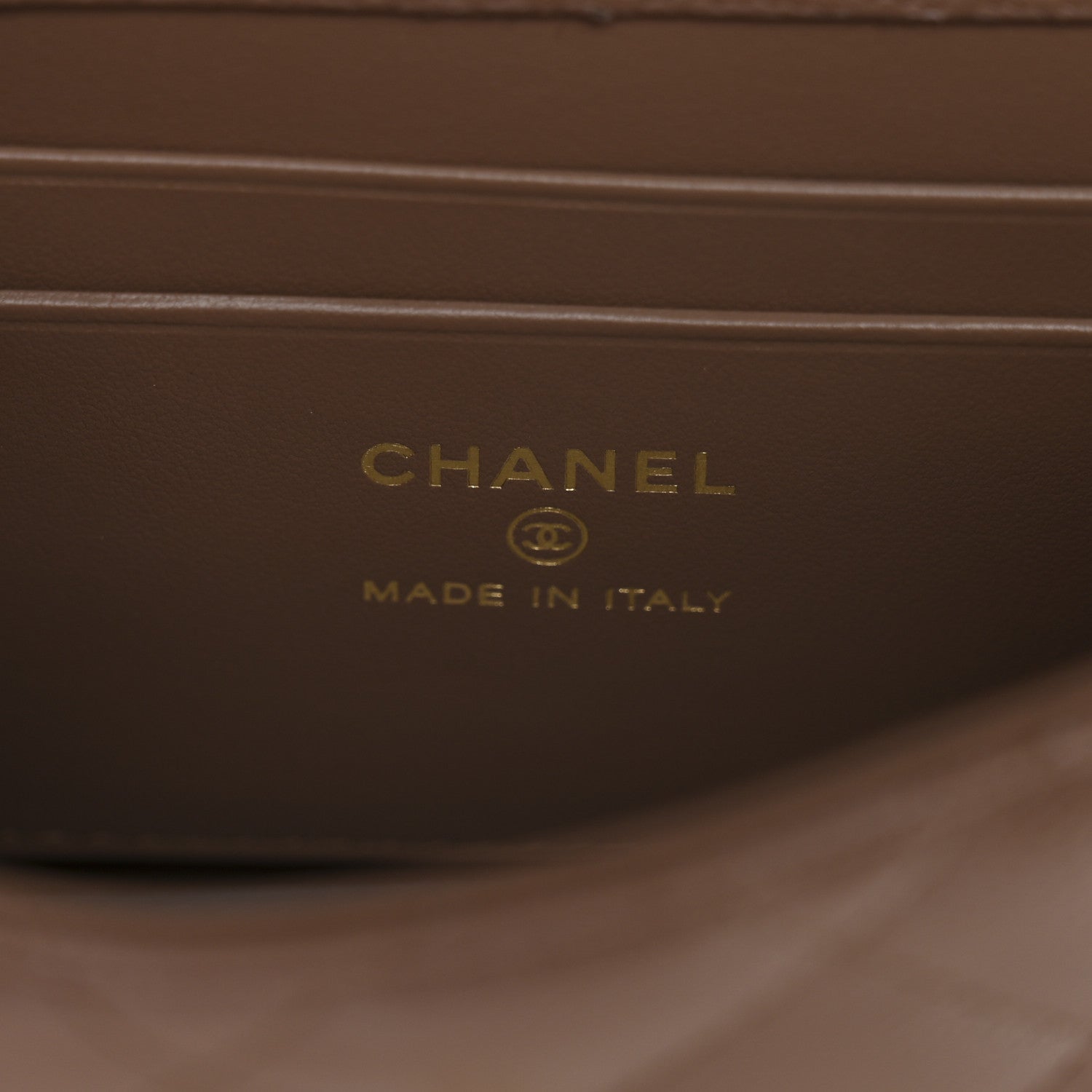 Chanel Caviar Lizard Embossed Quilted Coco Handle Clutch With Chain Brown 6 of 11